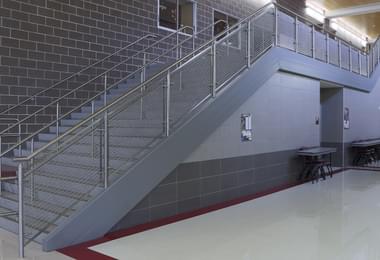 CIRCA Wire Mesh Railing System