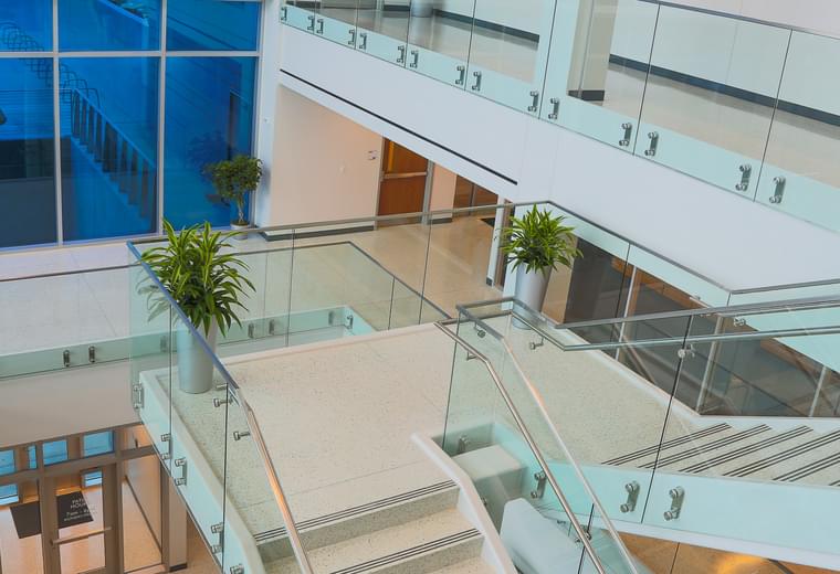 Structural Railing VIEW™ Structural Glass Balustrade Railing System |… | VIVA Railings