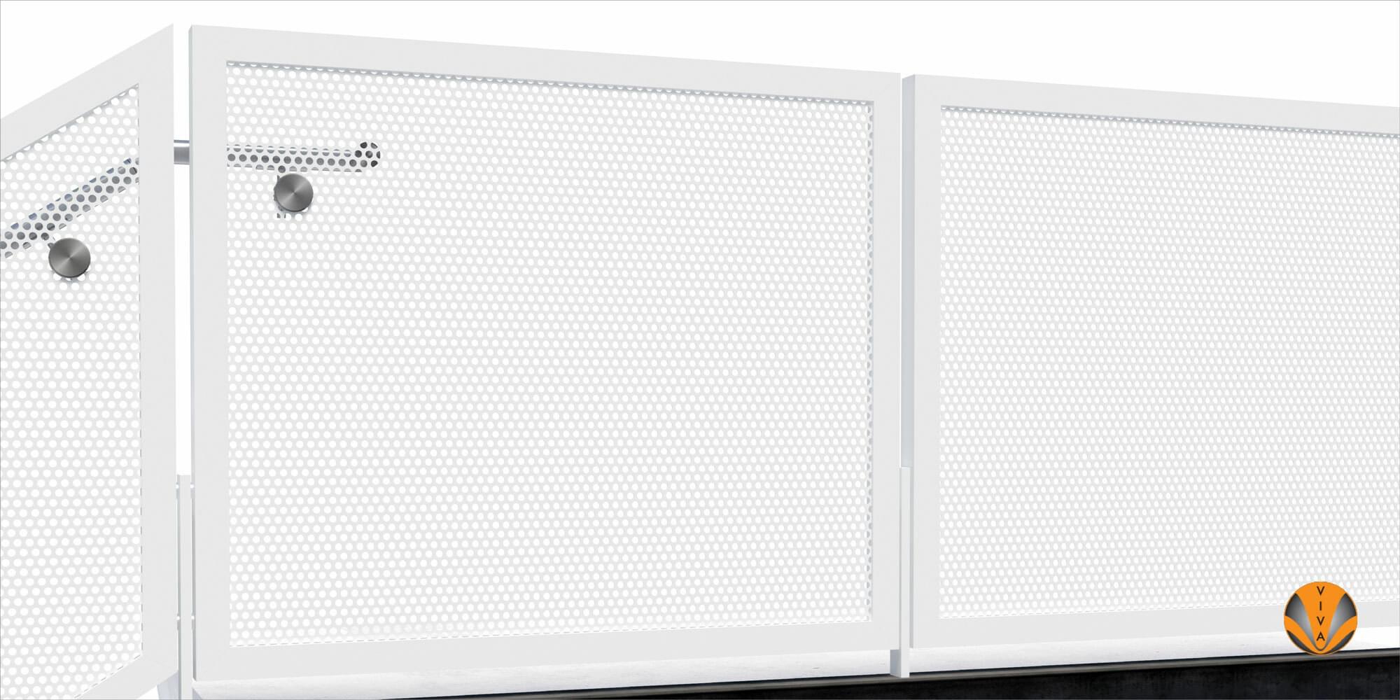 FRAME™ (Enclose) Perforated Metal | VIVA Railings