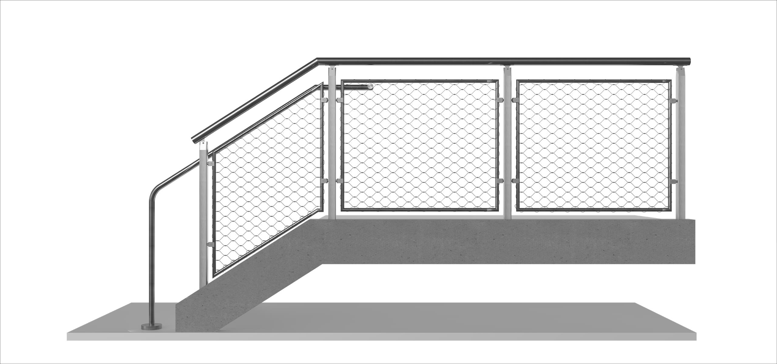 CUBE CableNet Railing System | VIVA Railings
