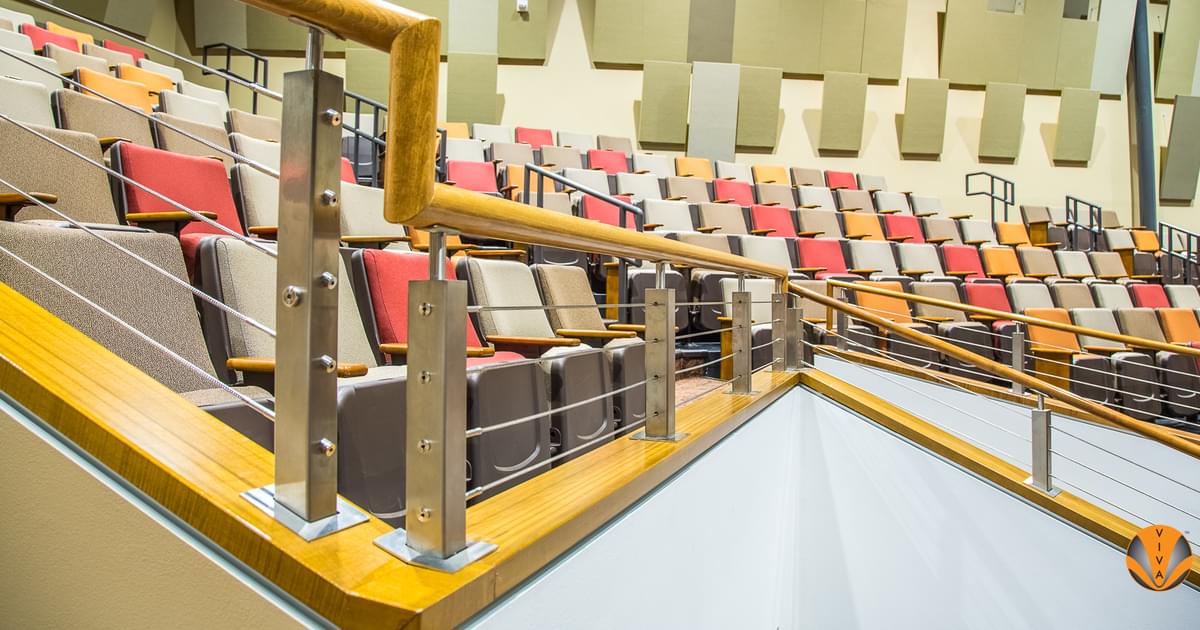 Decorative Cable Railing | One Community Church… | VIVA Railings