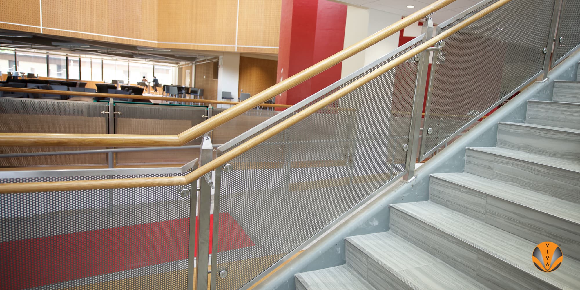 Perforated Metal Railing Systems | Viva Railings