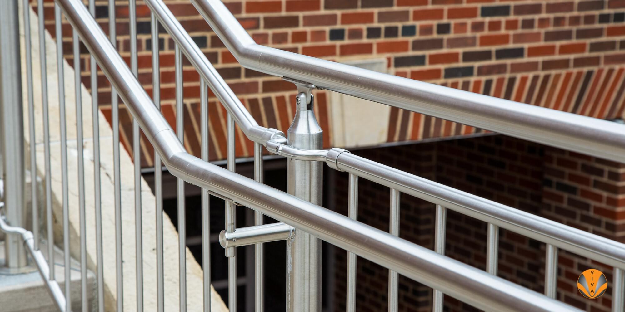 Picket Railing | CIRCA™ Railing at SMU Umphrey | VIVA Railings