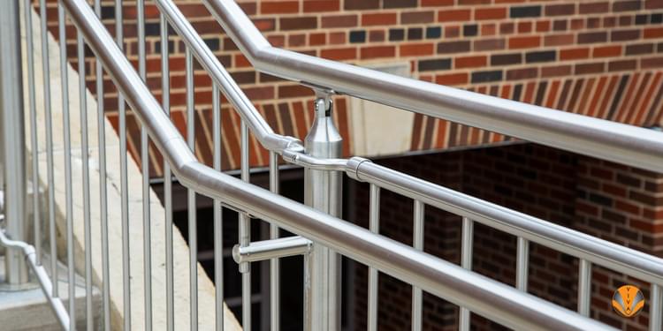 Picket Railing | CIRCA™ Railing at SMU Umphrey | VIVA Railings