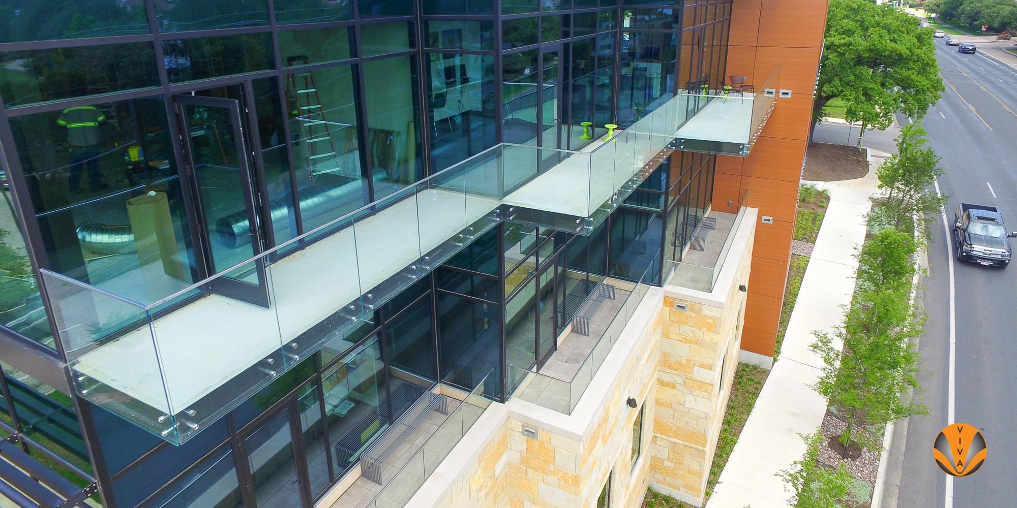 Button Rail Glass Railing System - VIEW | Pioneer… | VIVA Railings