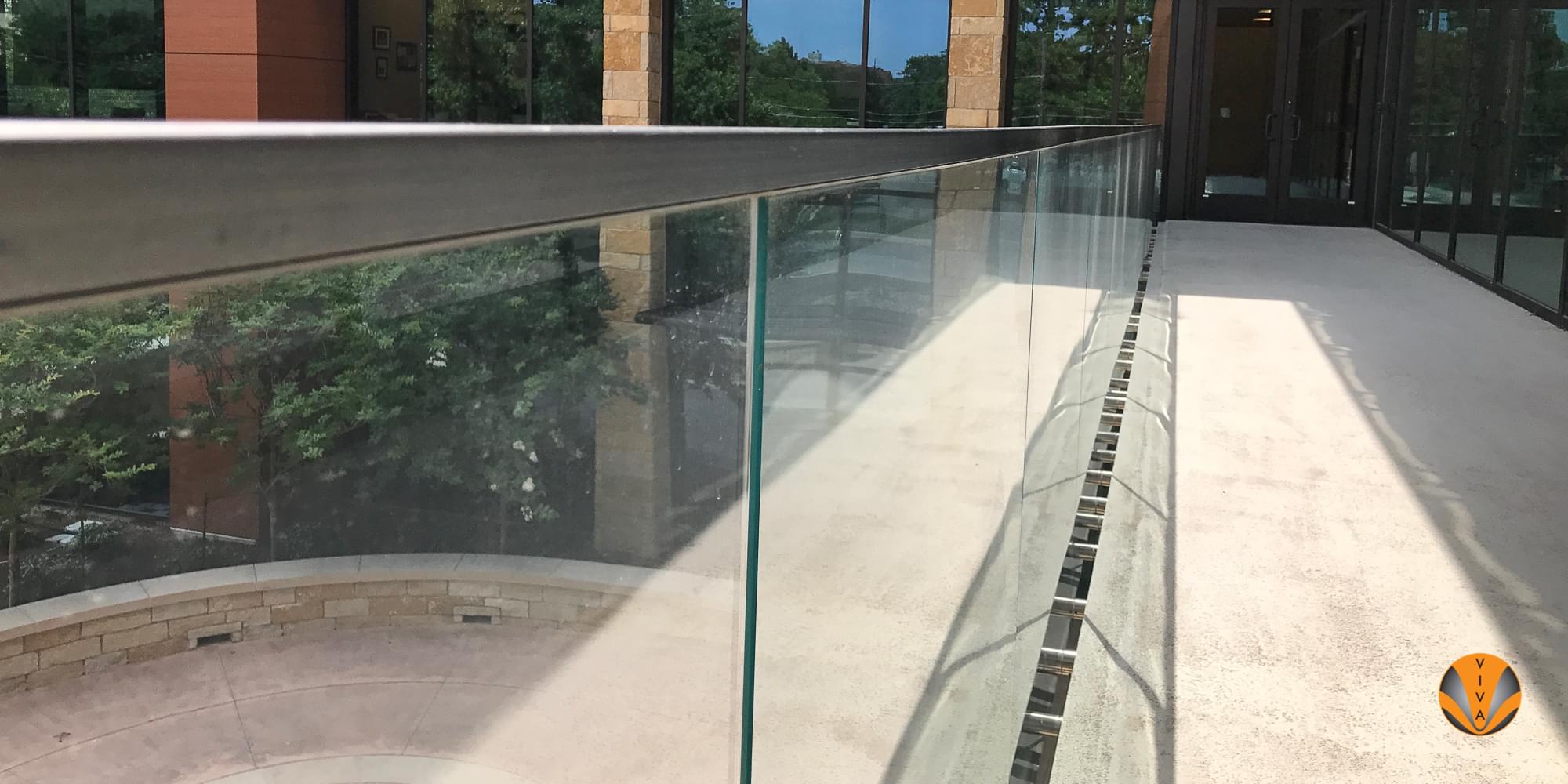 Button Rail Glass Railing System - VIEW | Pioneer… | VIVA Railings