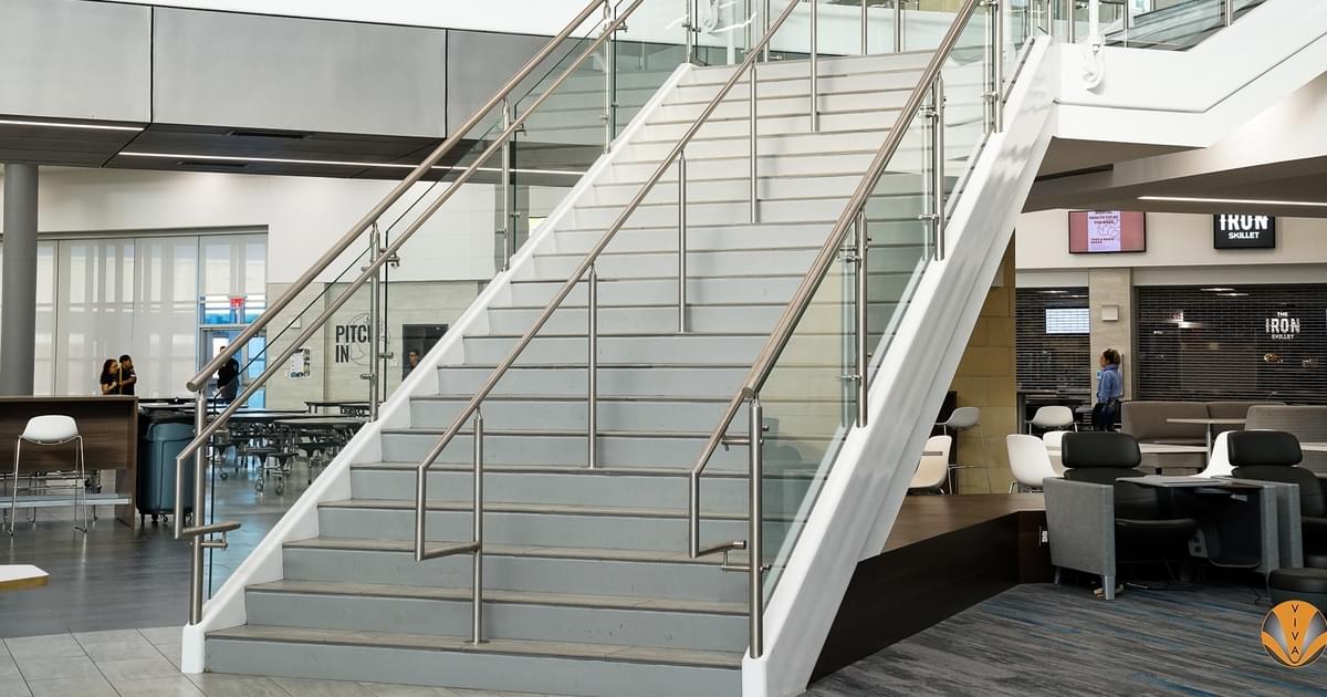 17 Surprising Commercial Stair Design Ideas | VIVA Railings