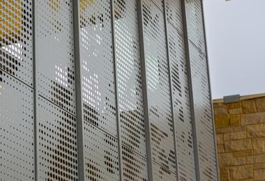 STEPHEN TERRELL REC CENTER METALSPACES WALL PANELS 6 of 13