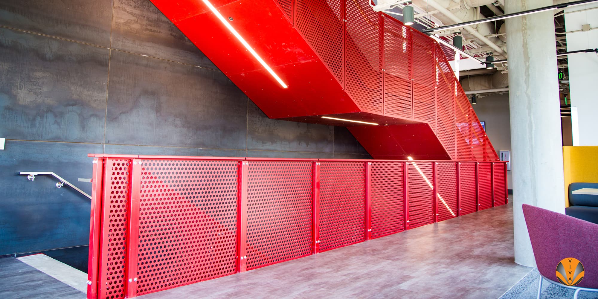 VIVA Railings | Elevating Education Environments: A Striking Railing…