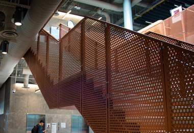 METAL PANEL RAILING SYSTEM FOLD TCC NW CAMPUS 5 of 43