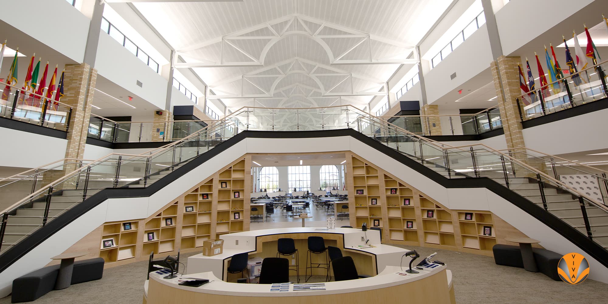 BLADE GLASS CIRCA CABLE RAILING WALNUT GROVE HIGH SCHOOL 1 of 88 UPDATE