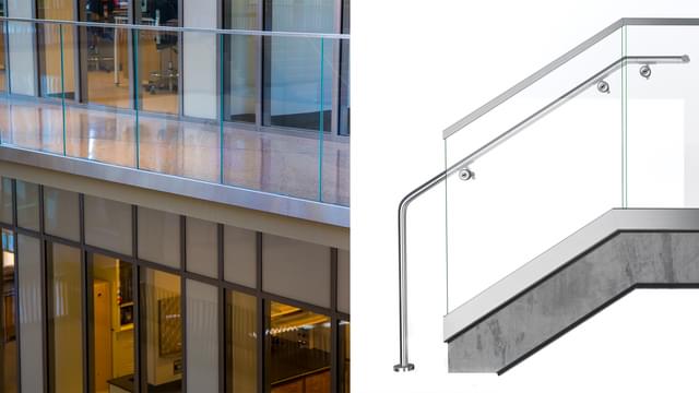 SHOE™ Structural Aluminum Glass Railing System | VIVA… | VIVA Railings
