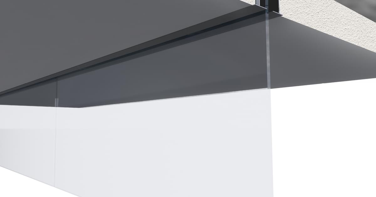 Smoking Railing SMOKE BAFFLE™ System | VIVA Railings