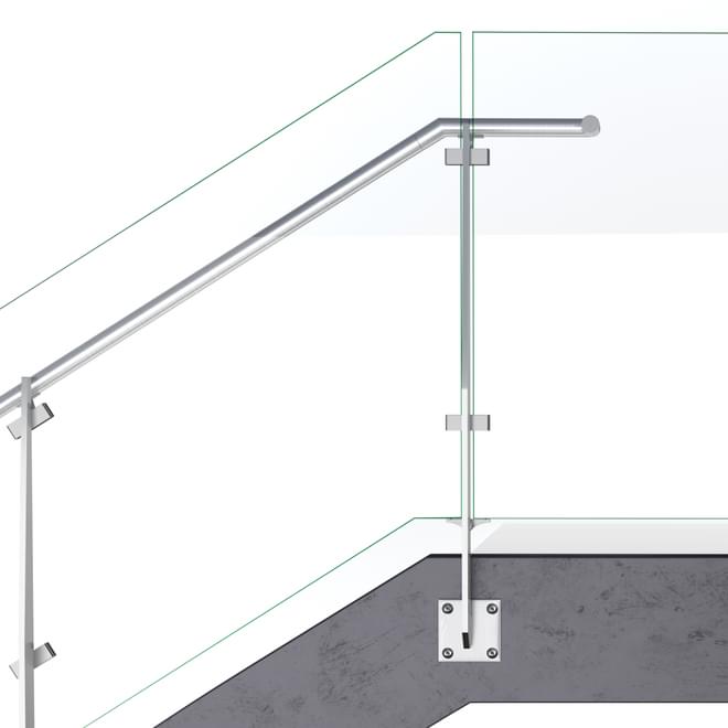 VIVA Railings | Balcony Glass Railing | Bleu Ciel - Harwood, Dallas