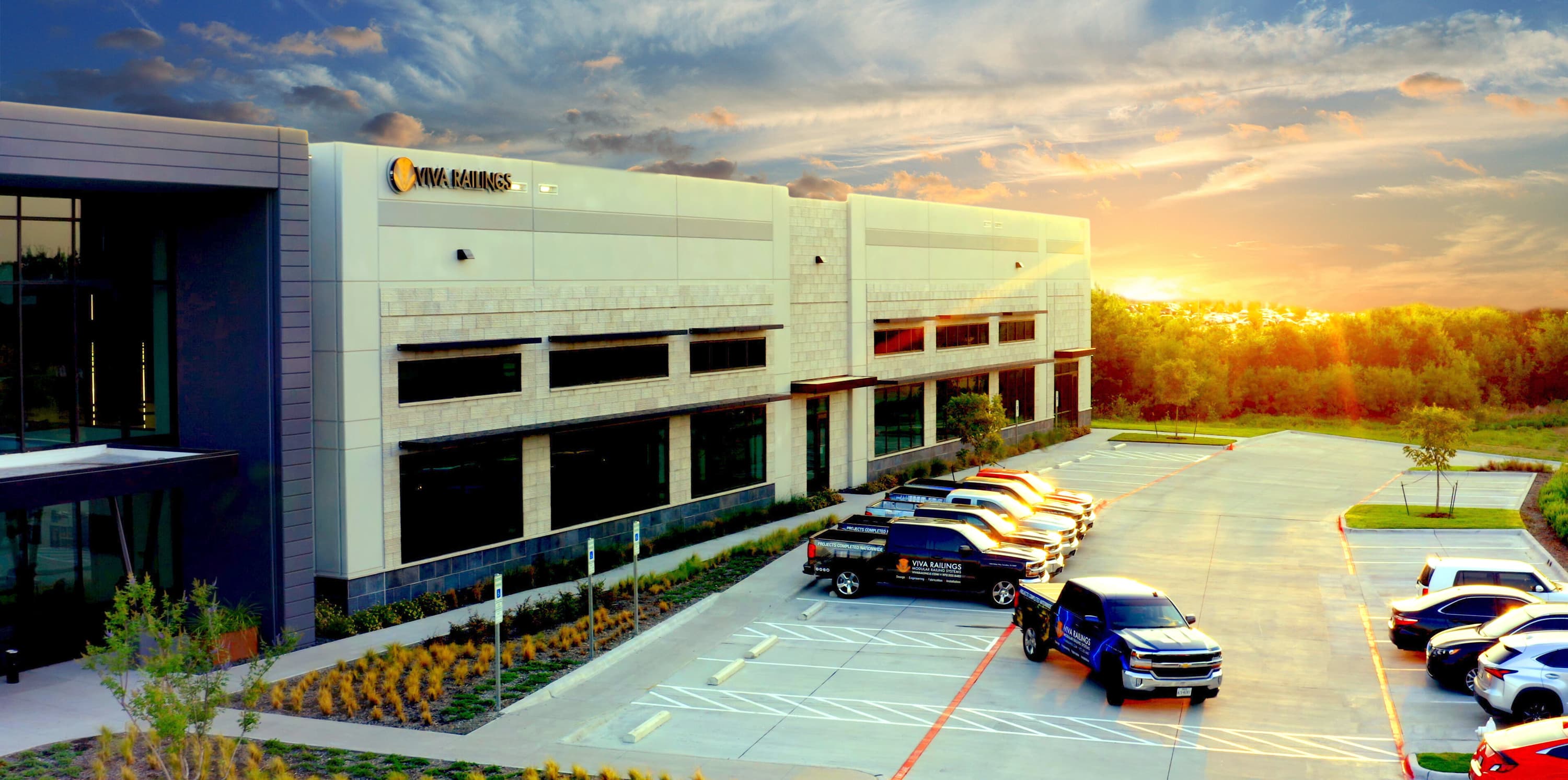 VIVA HQ SUNRISE BLDG SHOT