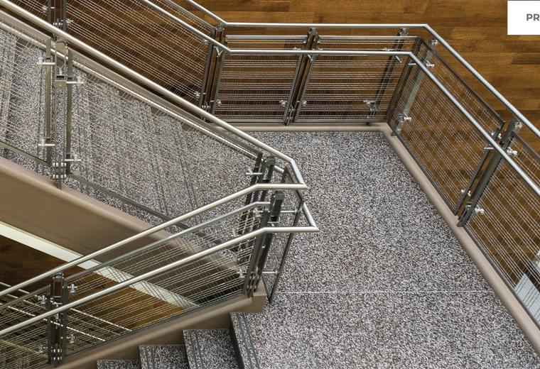 Blade Railing System BLADE® Wire Mesh Railing System | Viva Railings | VIVA Railings