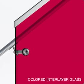 Colored Interlayer Glass RED