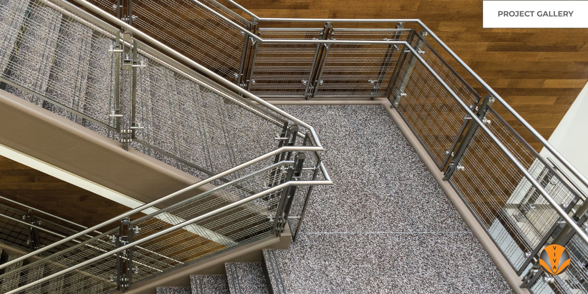 Blade wire mesh system acc elgin campus