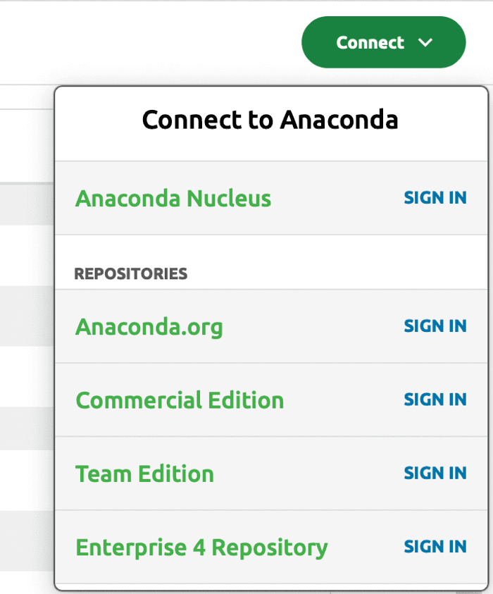 Connect to anaconda