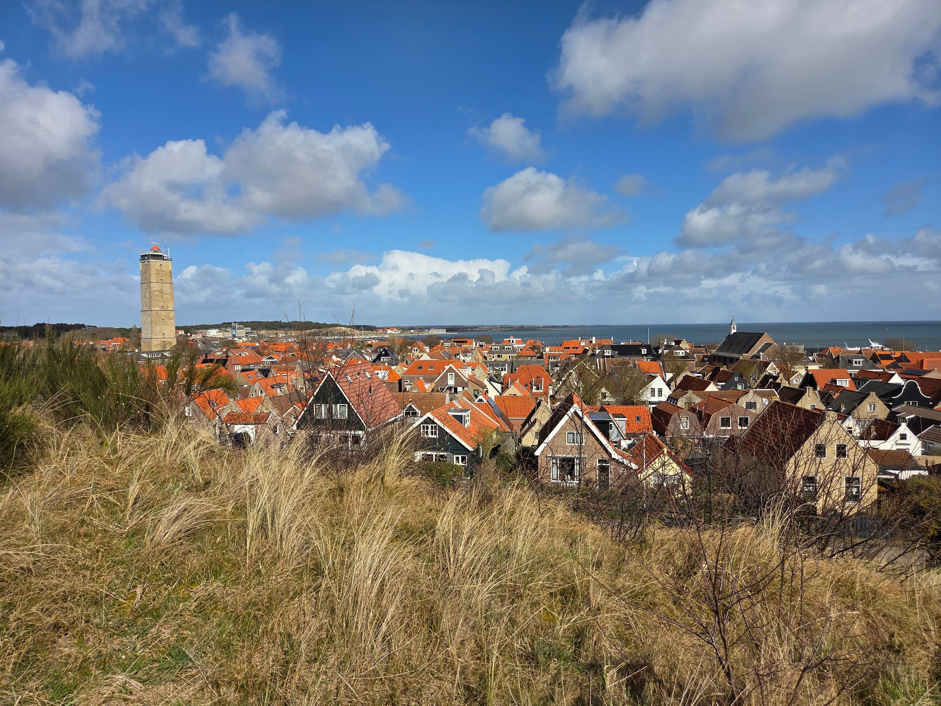 Uitzicht op West