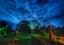 Blue hour Dark Sky Tjermelan Oosterend Terschelling groene verlichting