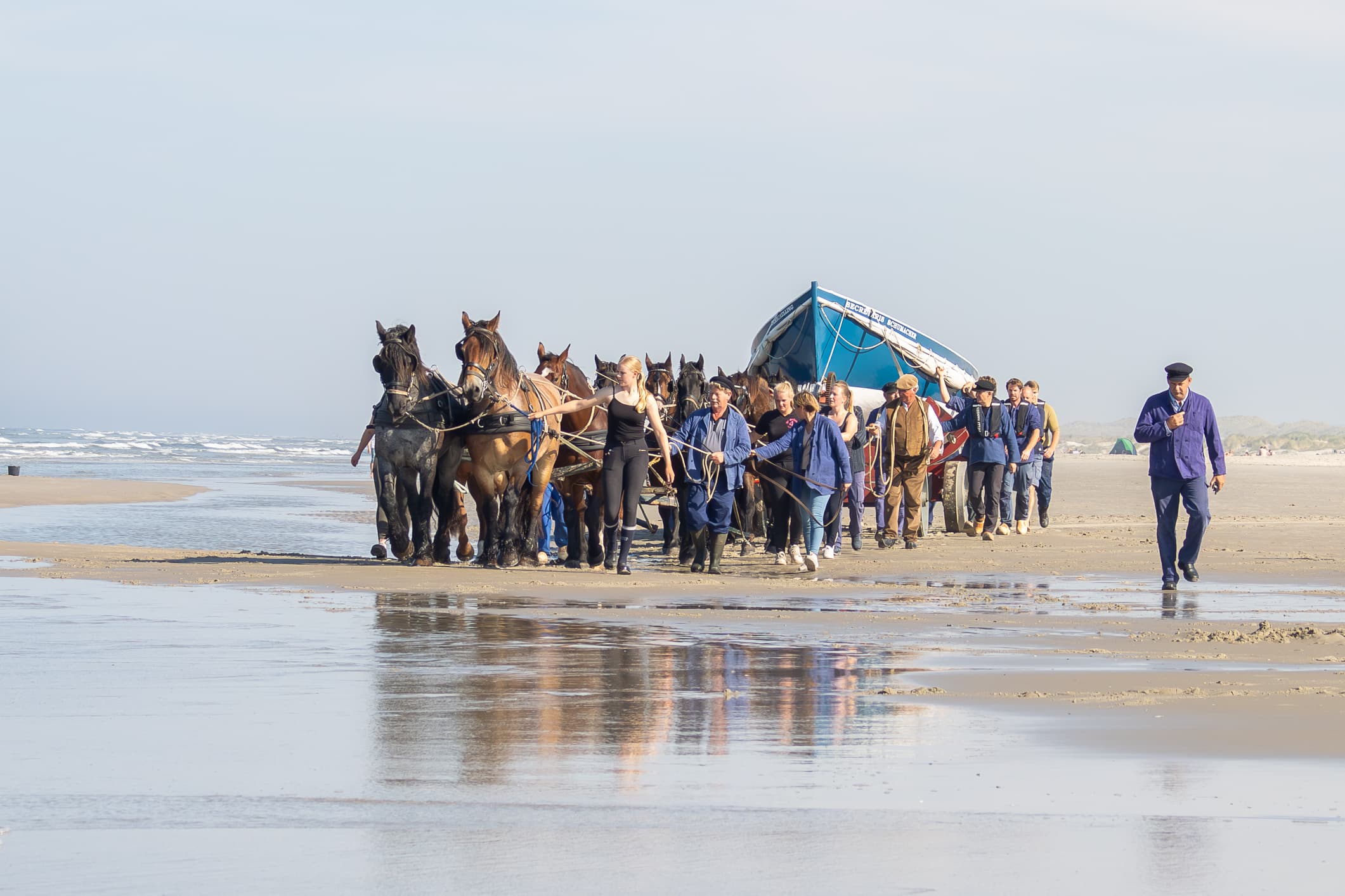 Demonstratie paardenreddingboot Lenie de Boer 1