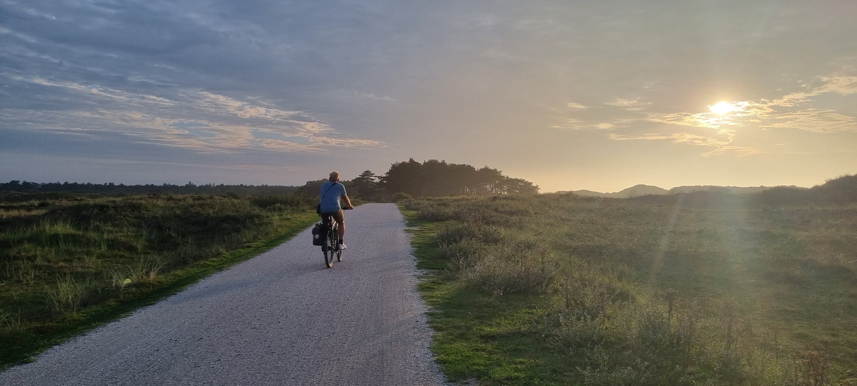 Fietsen longway Lenie de Boer