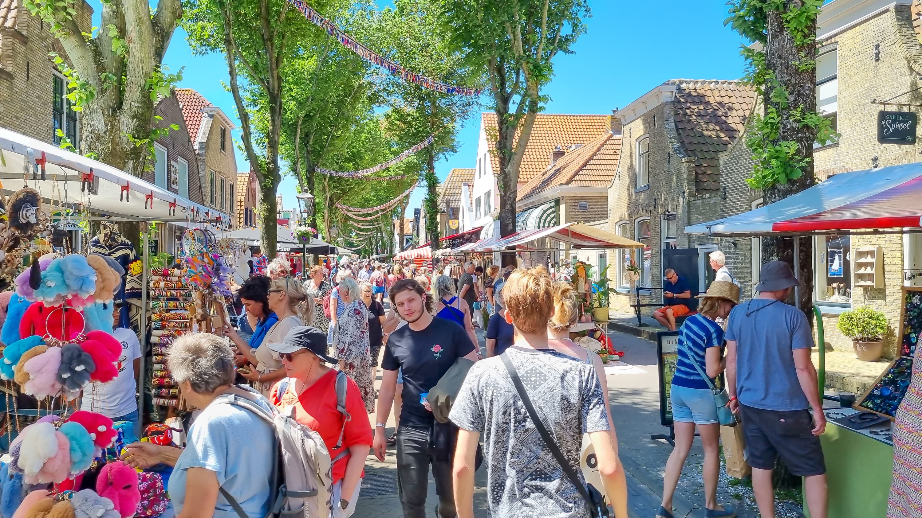 Oerol braderie Midsland Lenie de Boer