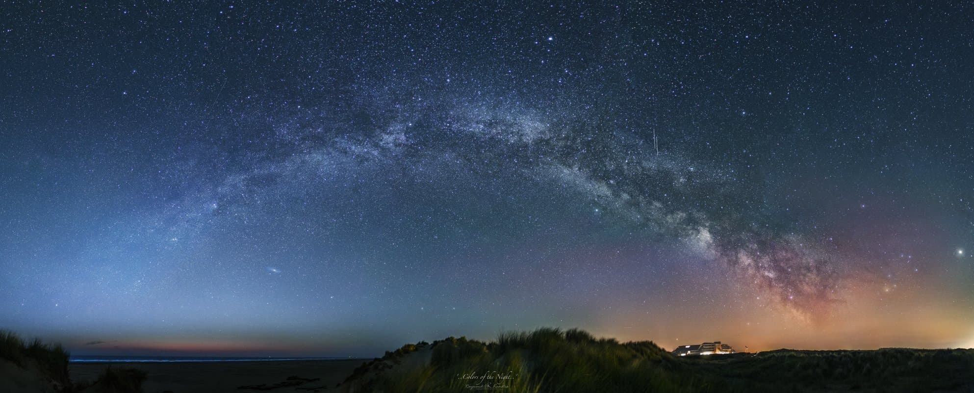 Terschelling Dark Sky bij Paal 8 naamsvermelding Raymond Kamstra Photo videography