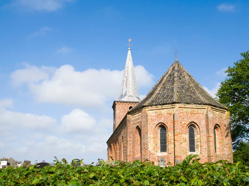 Terschelling Hoorn met kerk