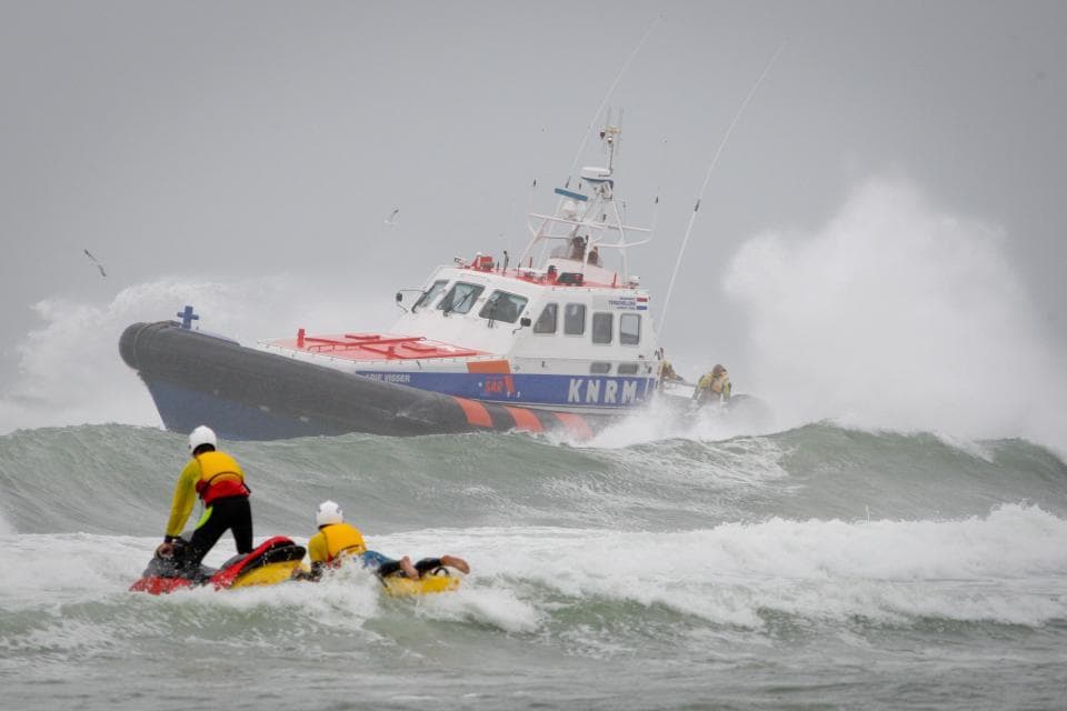 Zomeroefening reddingwezen KNRM