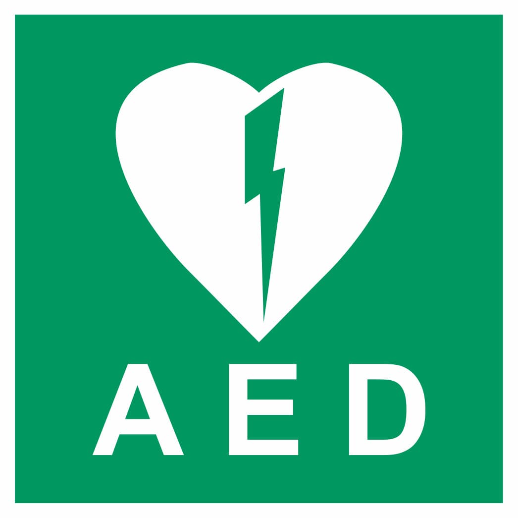 Aed stickers