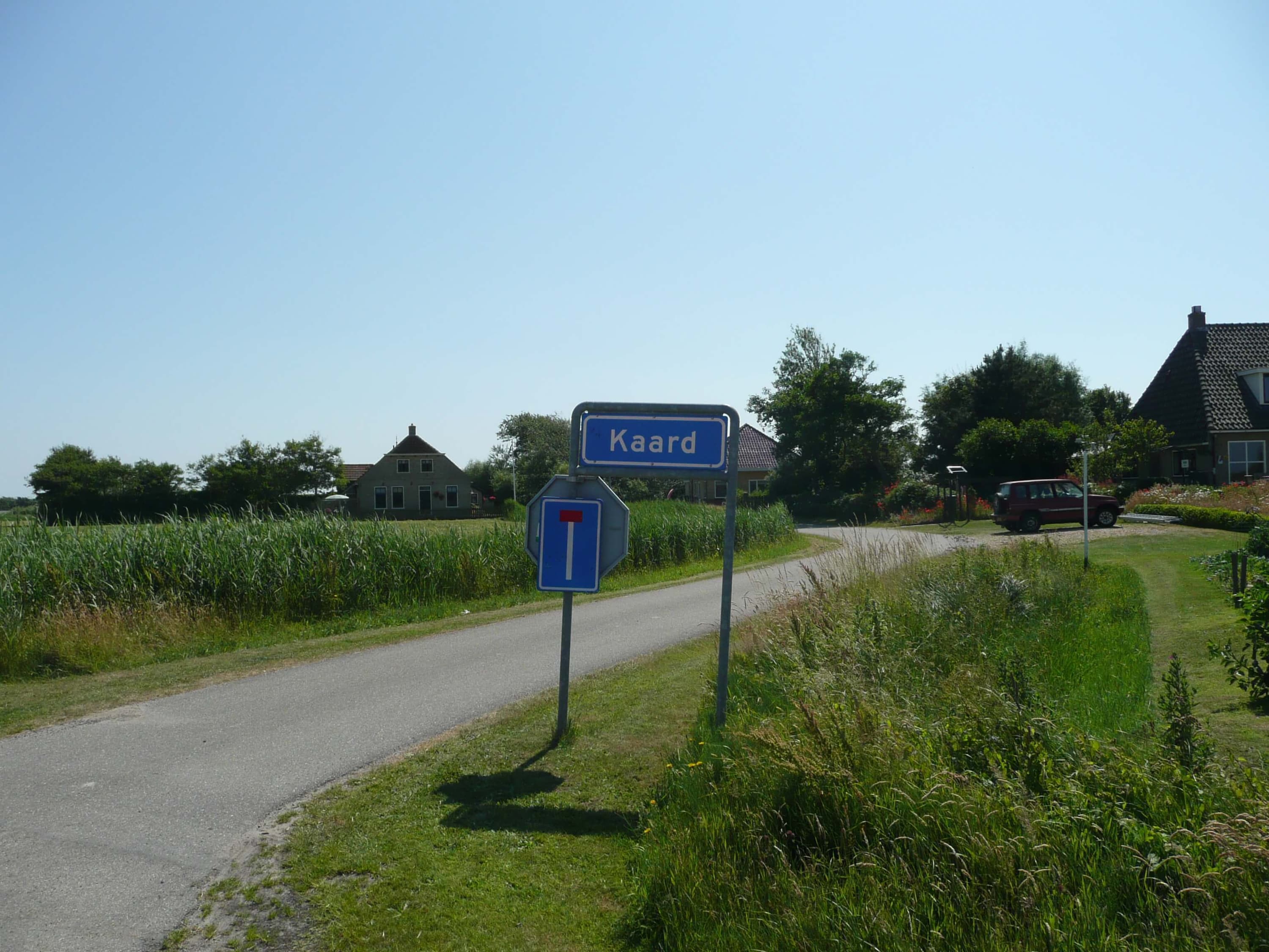 Kaard terschelling