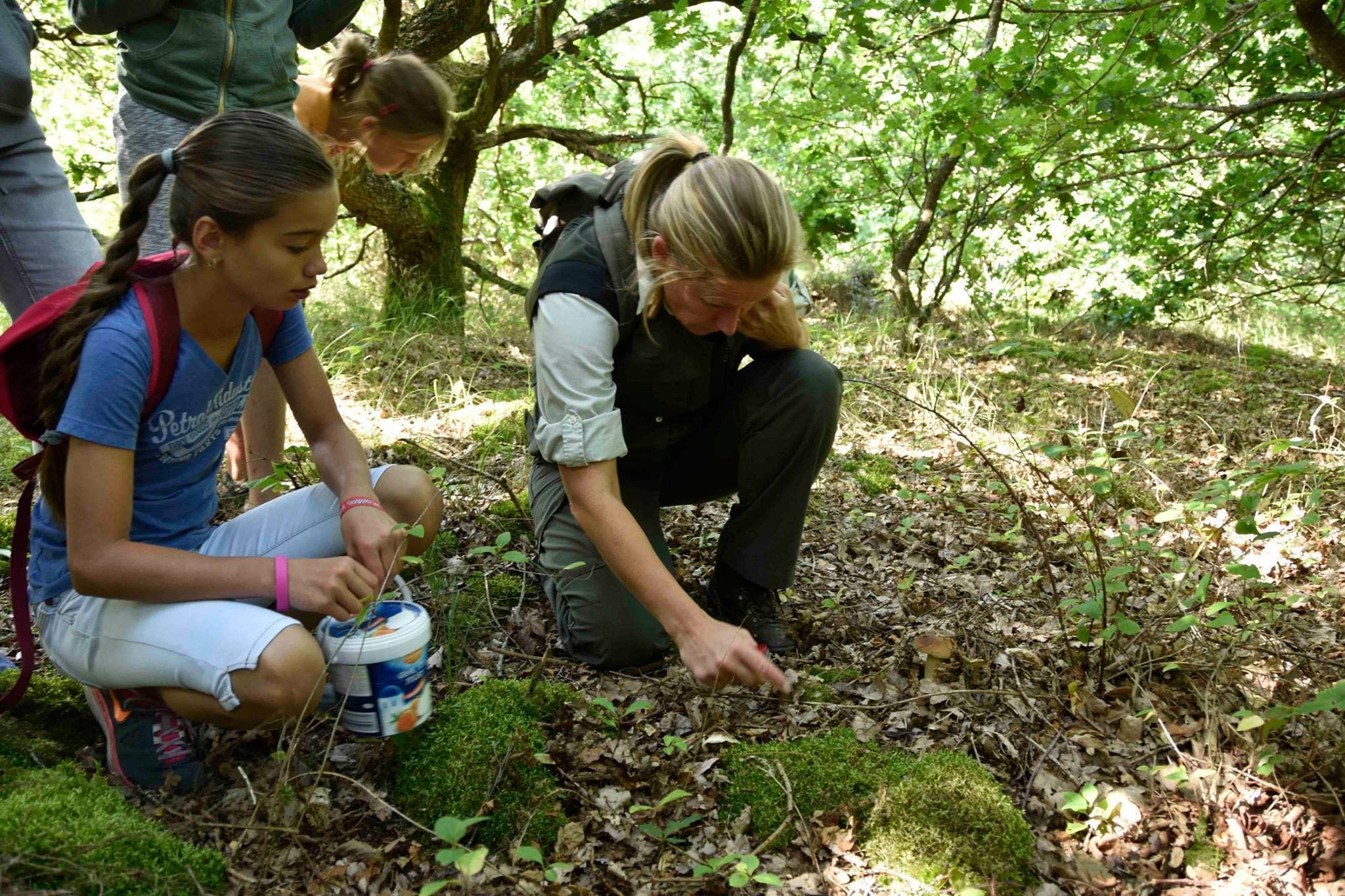 Op pad met de boswachter