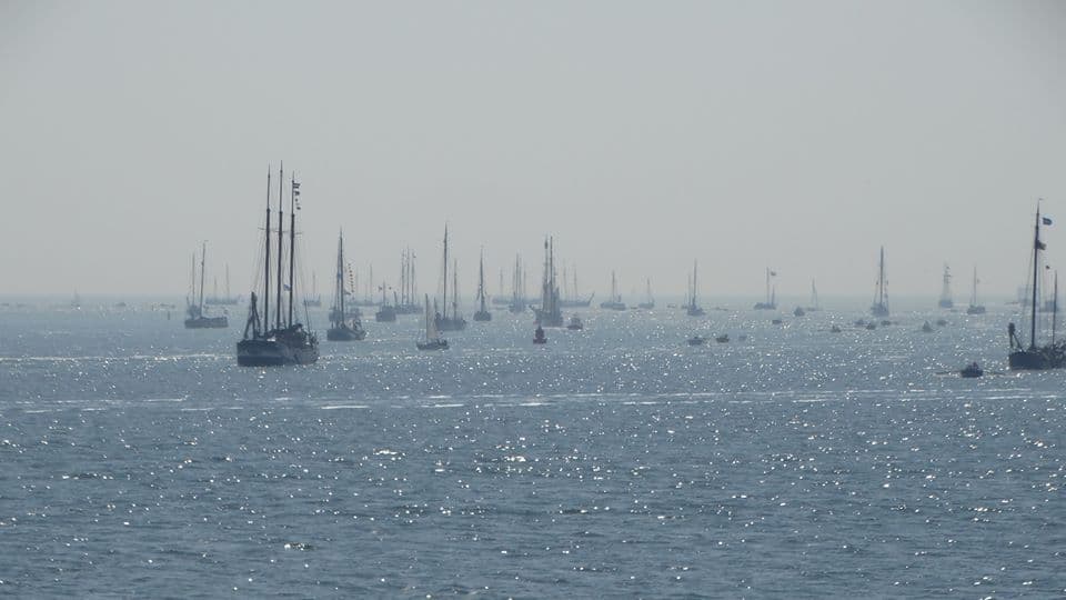 Terschelling ht race sfeer op zee