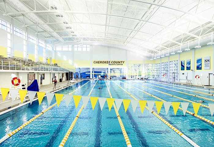 Cherokee County Aquatic Center Sliderdetail5 700X480
