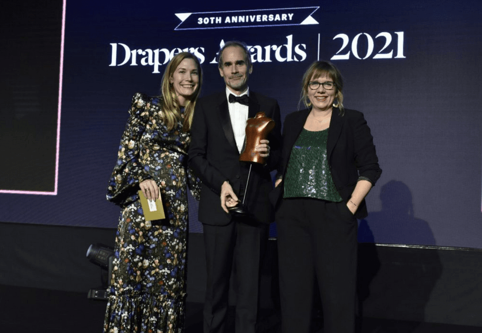 Recover™ receives the Disruptor Awards at Drapers Awards 2021