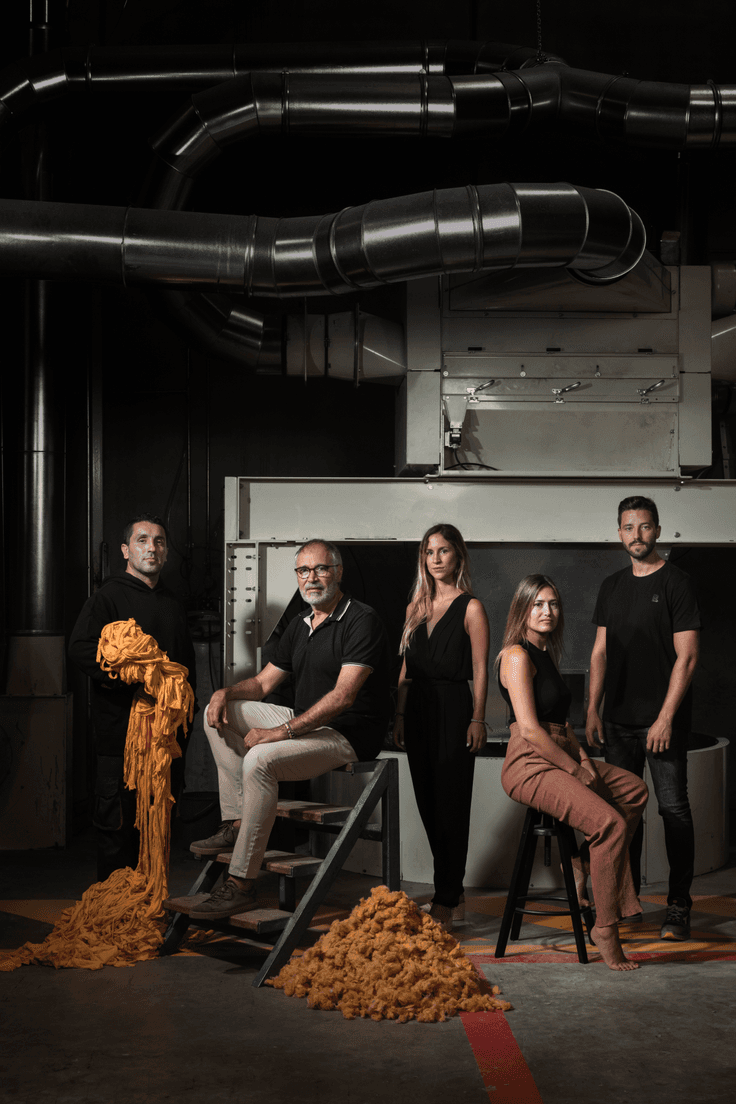 Ruocco Mariano Rodrigo Warehouse Operator; Alfredo Ferre García Chief Product Innovation and Sustainability; Ana Rodes Carbonell Senior Sustainability Manager Patricia Brotons Palencia Business Development Juan González Vallés Production Planner