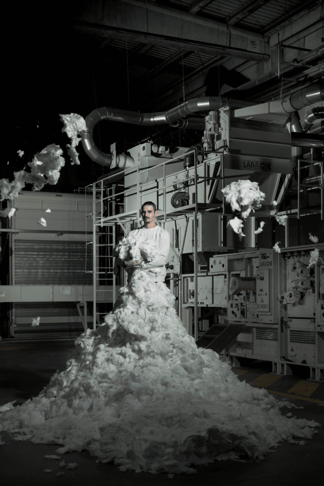 Oscar Baenas Muñoz - Shredding Operator at Recover™ / Rooted in Circularity by Estela de Castro