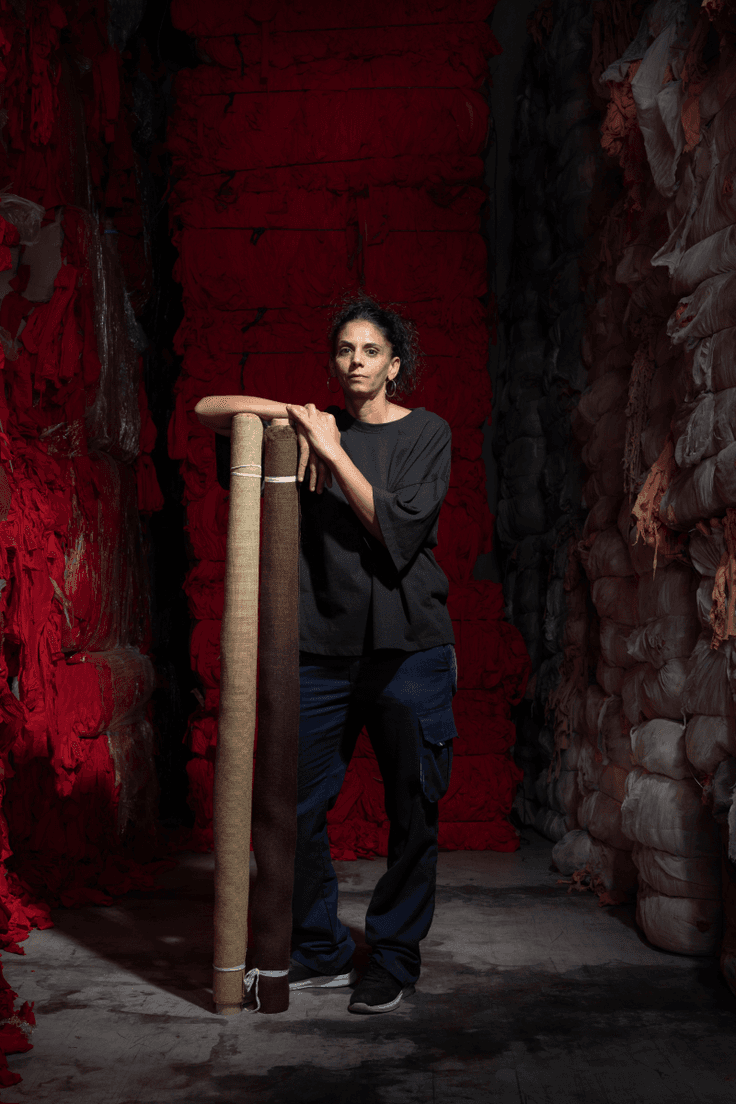 Sandra Macia de los Reyes - Shredding operator at Recover™ / Rooted in Circularity by Estela de Castro