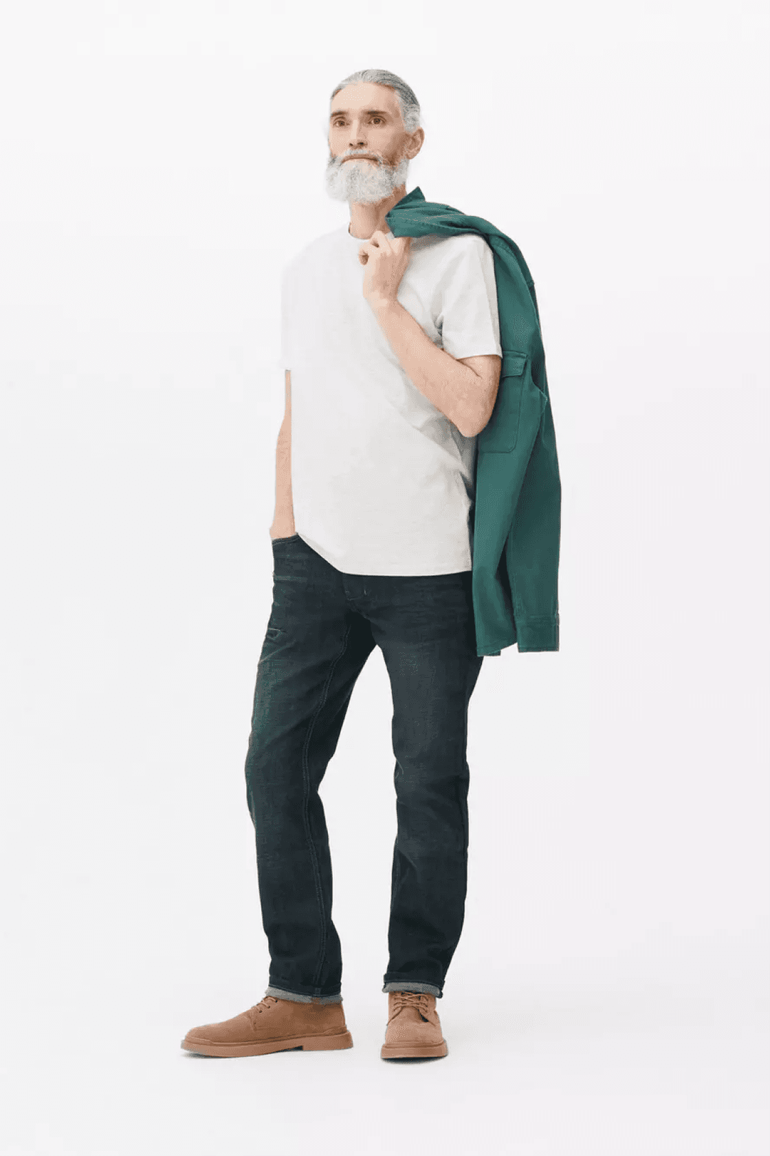 Primark white t-shirt with round neck, from the Primark Sustainable Cotton Programme made with Recover™ recycled cotton