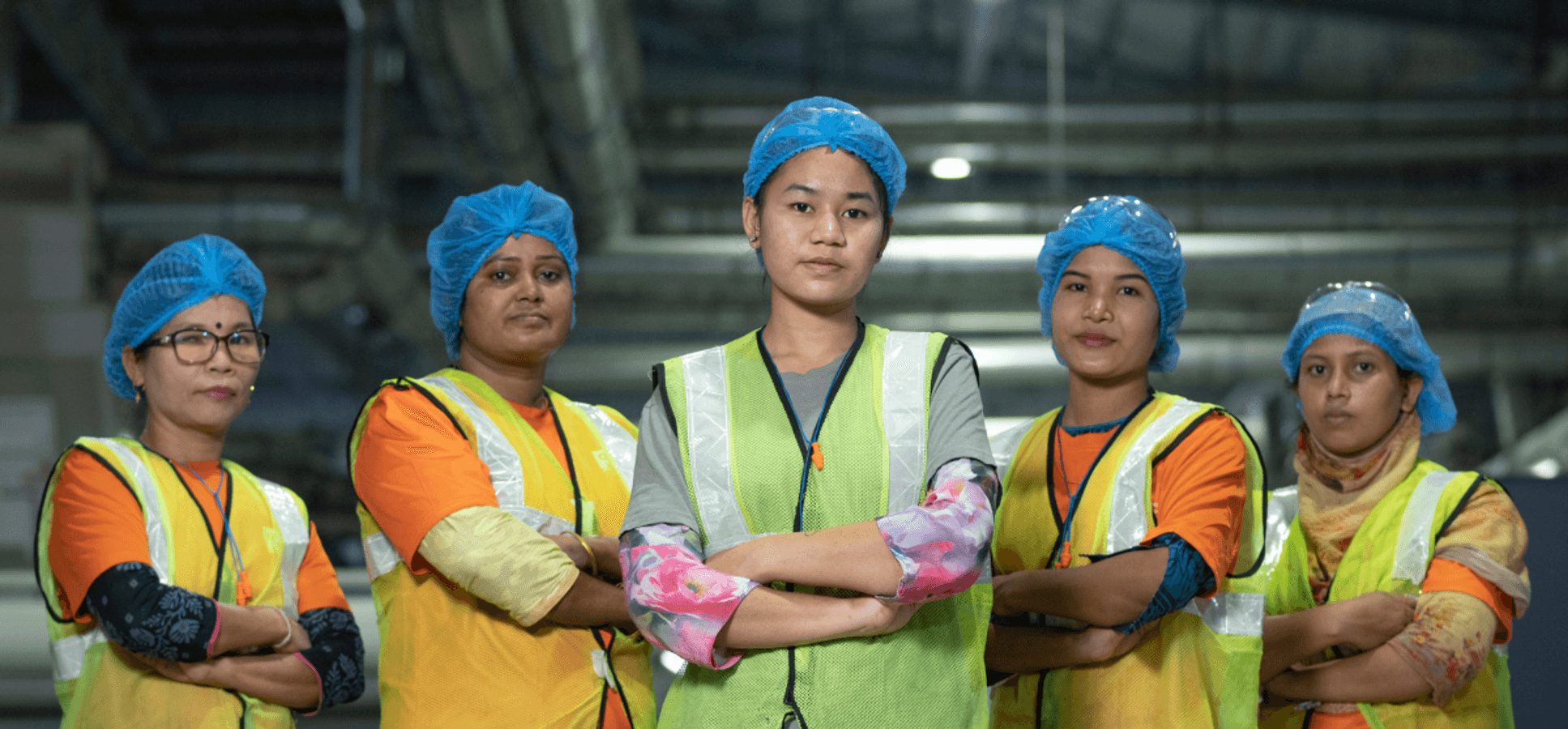 The Recover™ team in Dhaka, Bangladesh for Fashion Revolution Week 2024