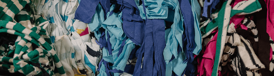 Post-consumer textile waste