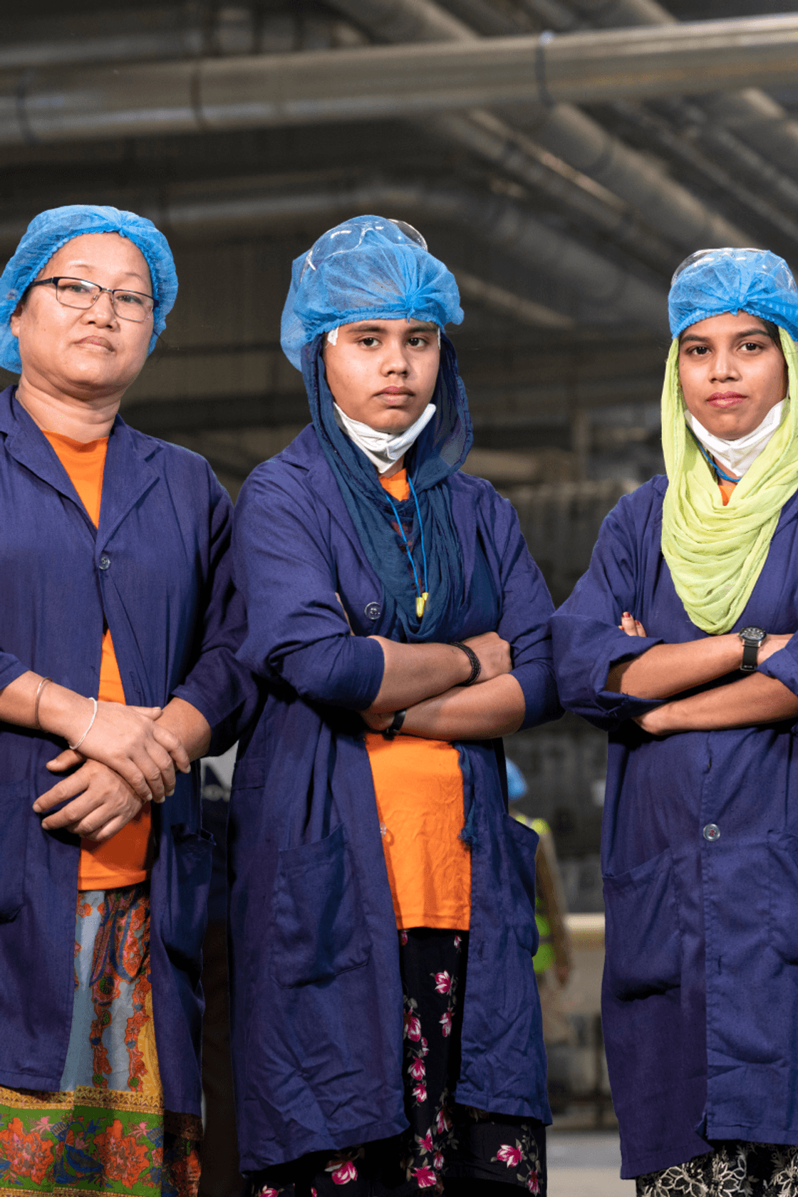 Picture of Recover's garment workers at our facilities in Dhaka, Bangladesh
