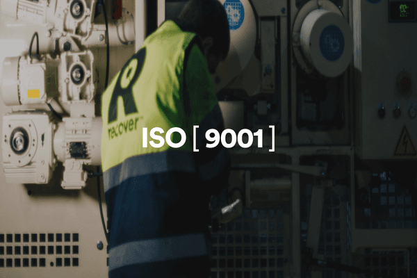 Committed to Quality: Recover™ ISO 9001 Certified