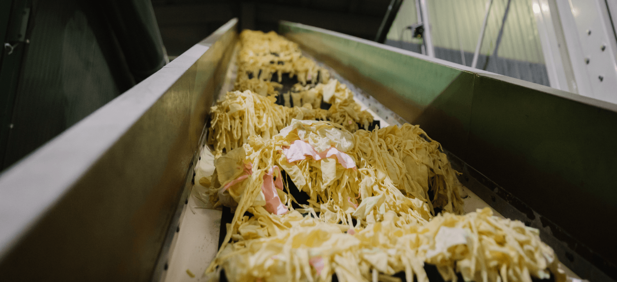 Picture of clothing ready to be resold by individuals, to illustrate the waste hierarchy