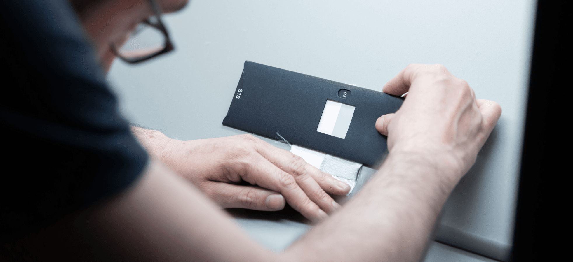 Final Recover fabric going through quality checks