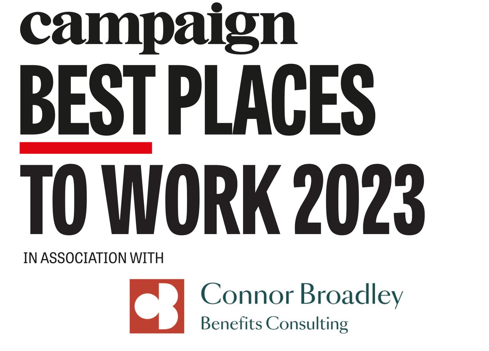 Best Places to Work in Marketing in UK Campaign 2023