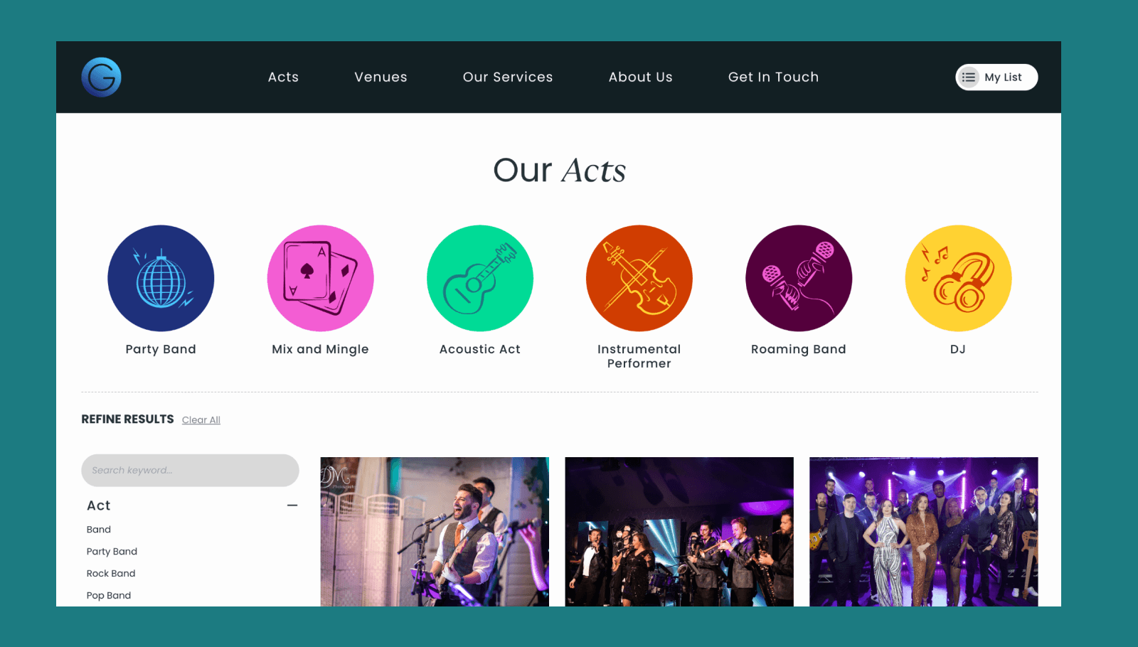 webdna craft cms 4 web design for Gecko Acts Page