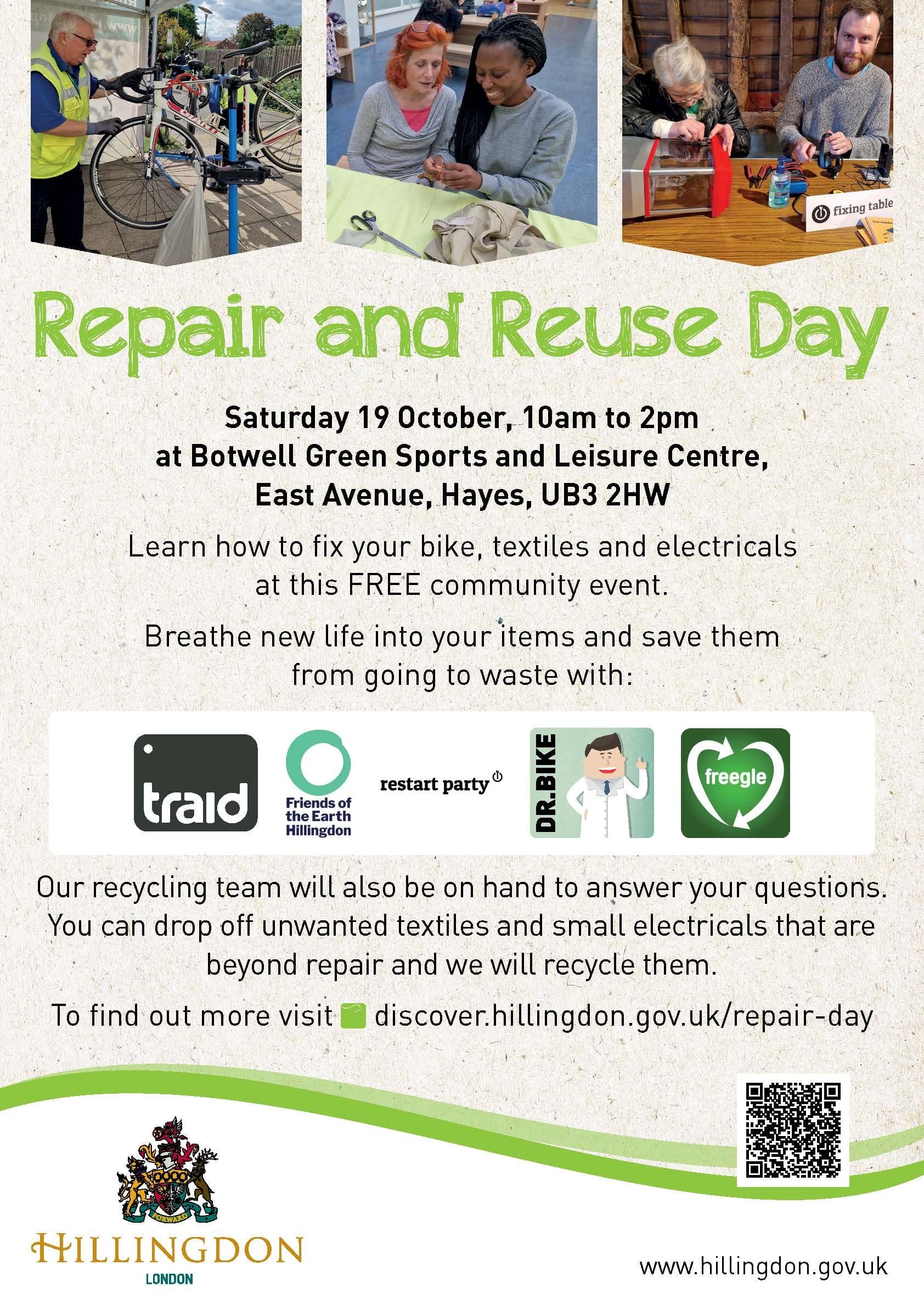 Hillingdon Repair & Reuse Day